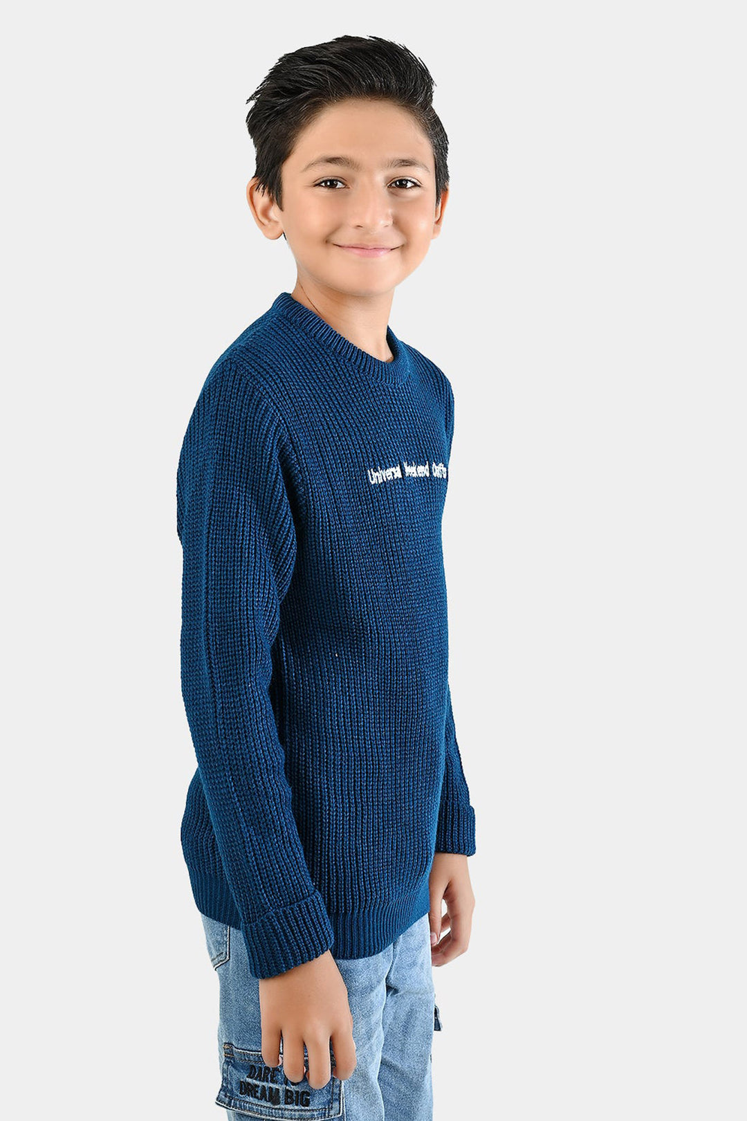 Boys Sweater Weekend Outfits - Blue