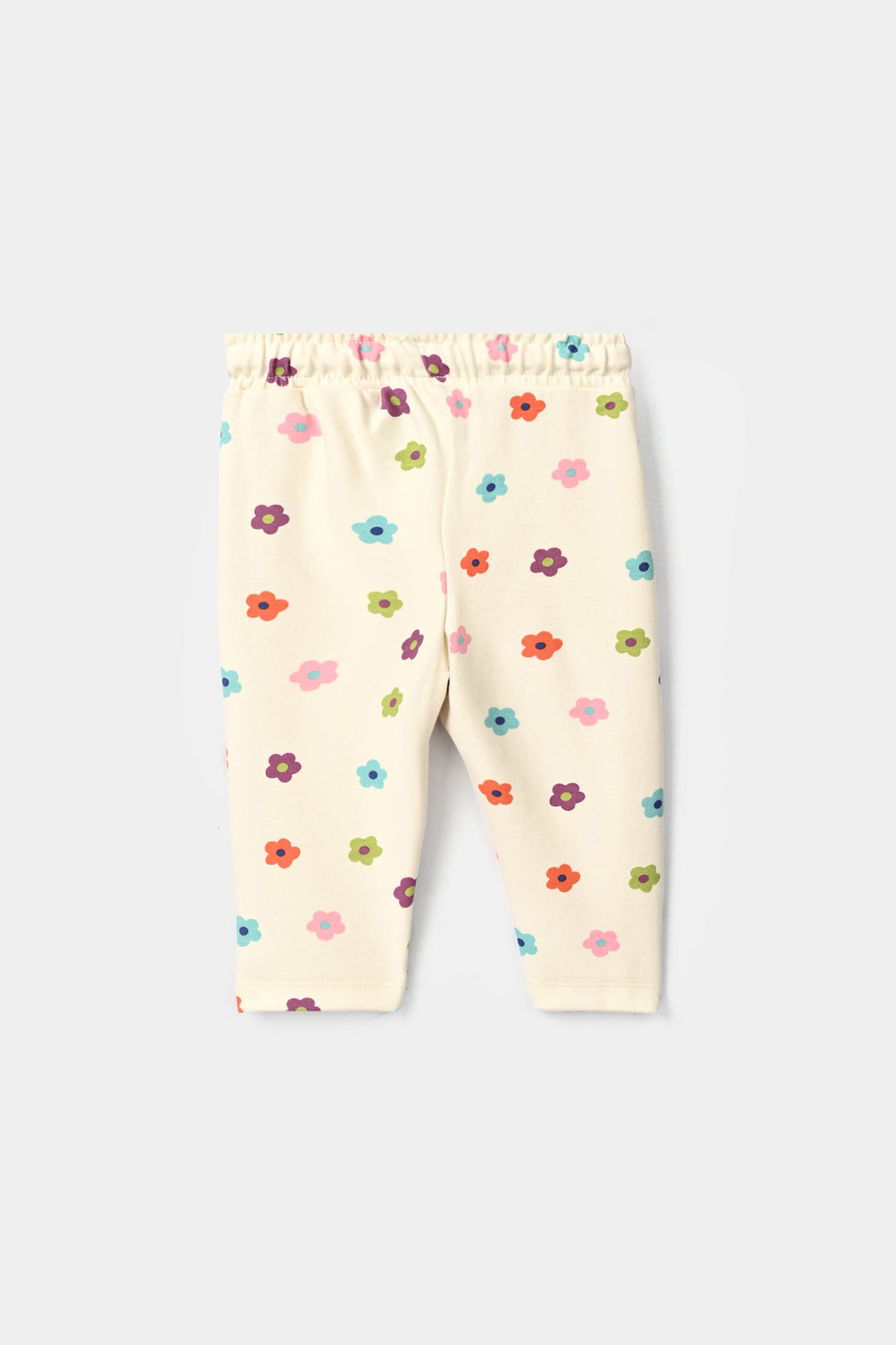 Infant Girls Cotton Jersey 2Pcs Suit Little one-White