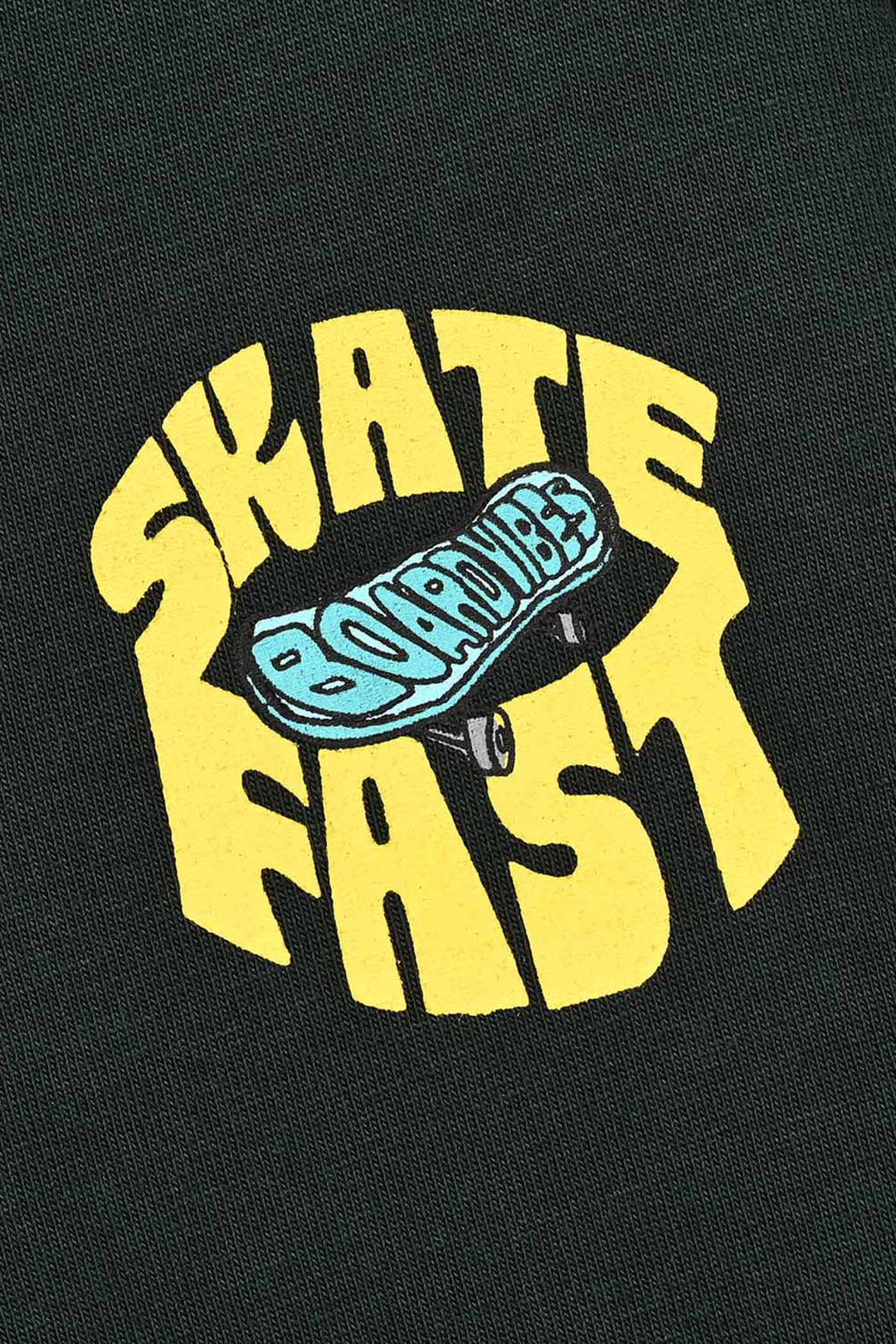 Boys Cotton Jersey T-Shirt Skate Fast