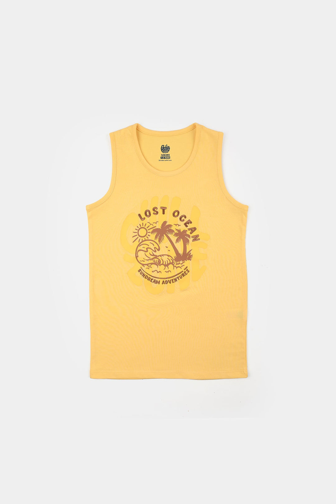 Boys Jersey/Terry Sando Chill Zone - Yellow/Gold