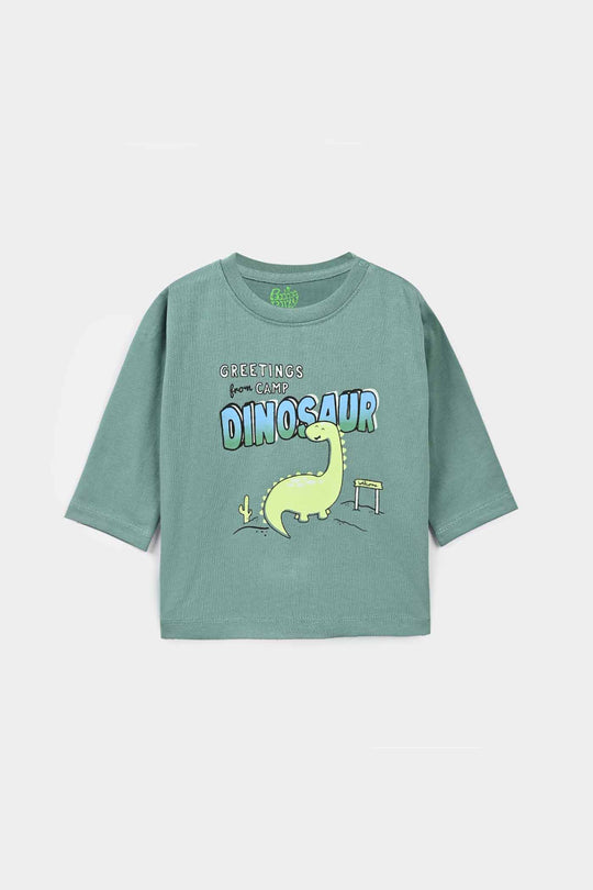 Infant Boys Cotton Jersey T-Shirt Cute & Tiny