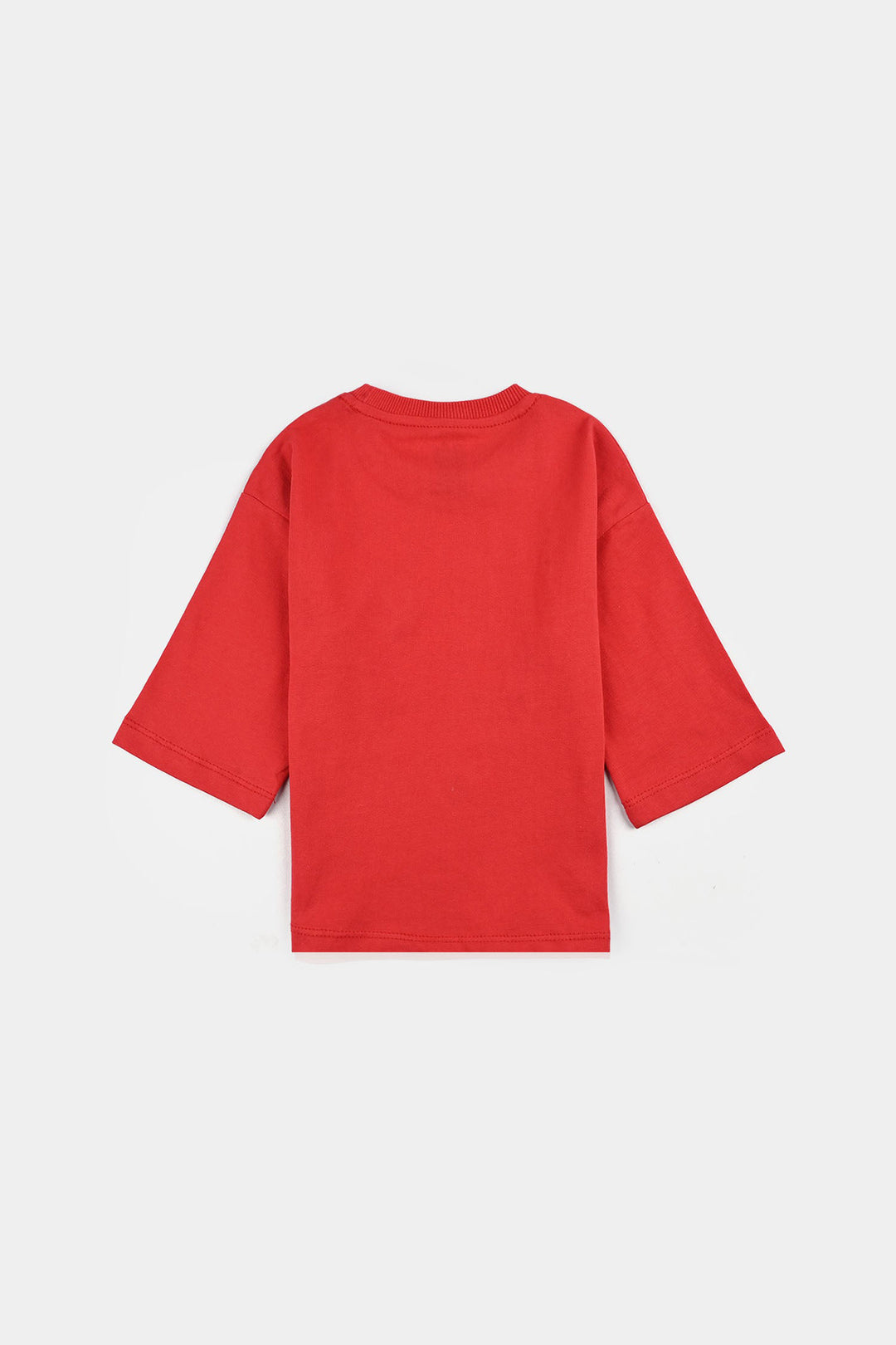 Infant Girls Cotton Jersey T-Shirt F/S Great-Chines.Red