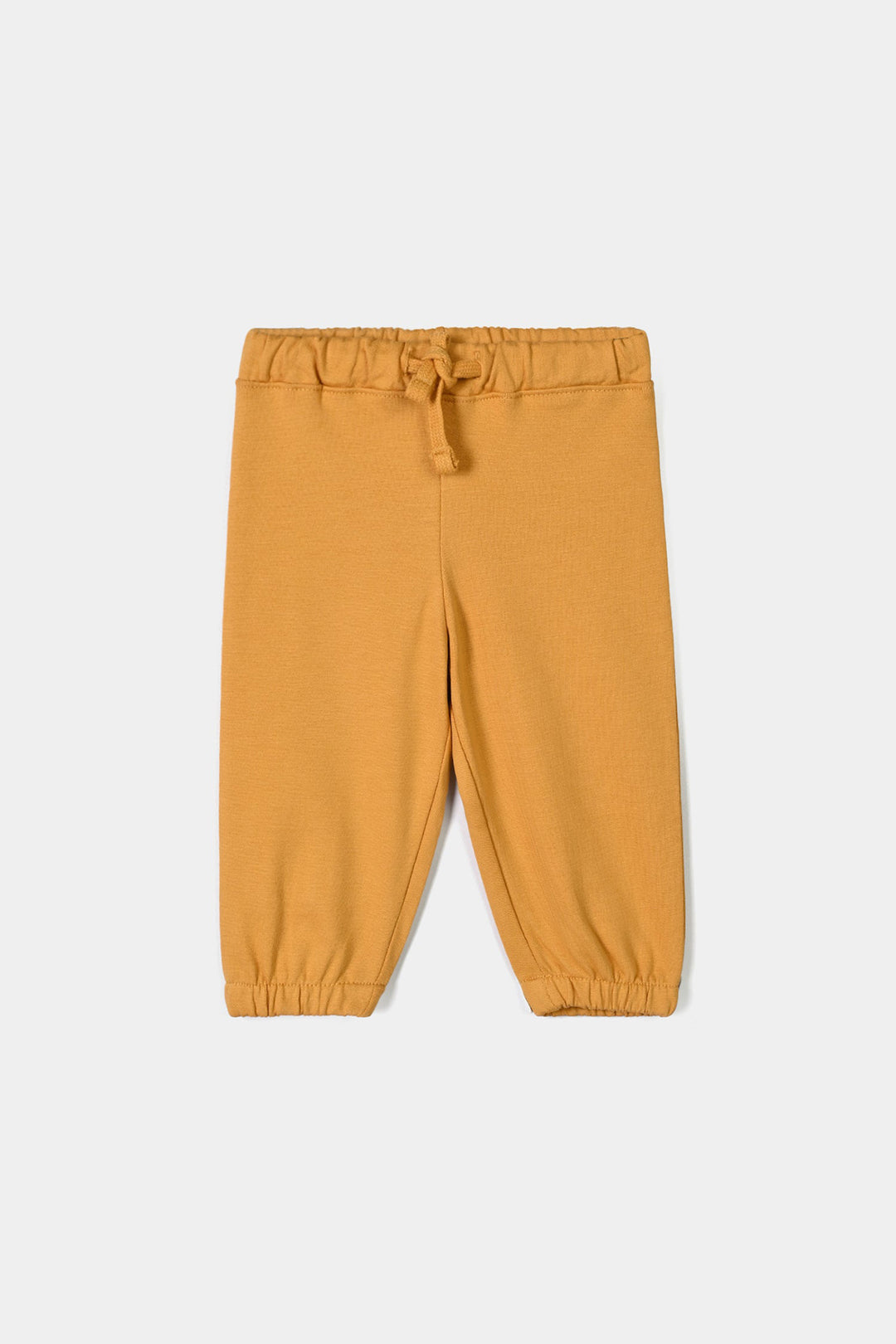 Infant Boys Cotton Terry 2 Piece Suit Milk Club-Yellow