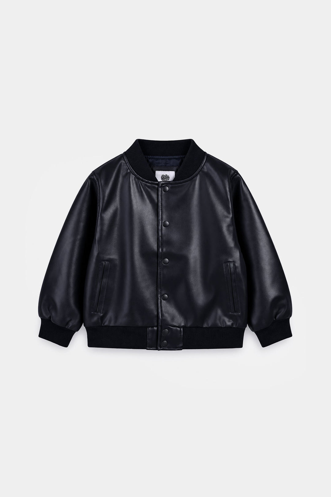 Boys PU Jacket Jetted-BLUE