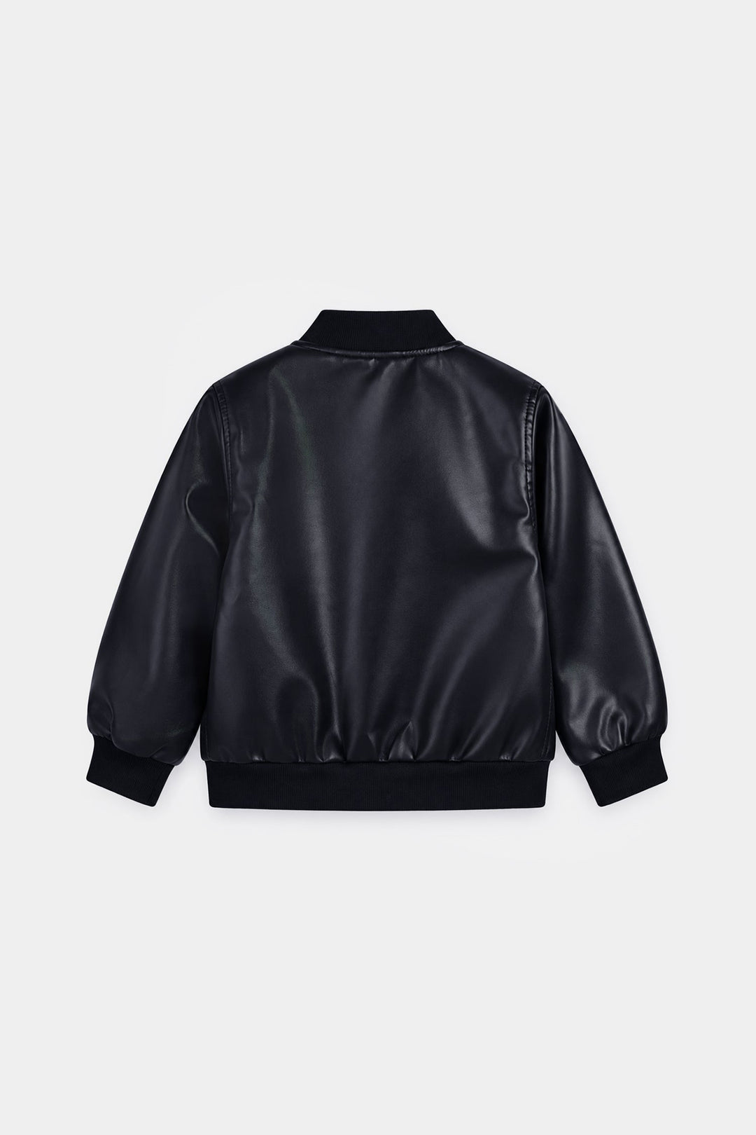 Boys PU Jacket Jetted-BLUE