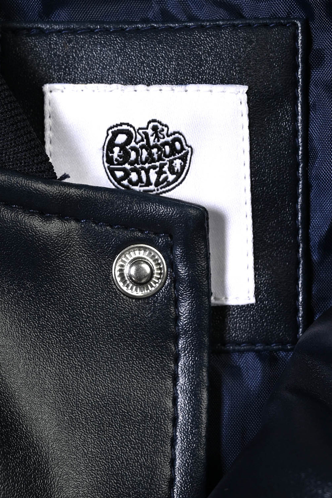 Boys PU Jacket Jetted-BLUE