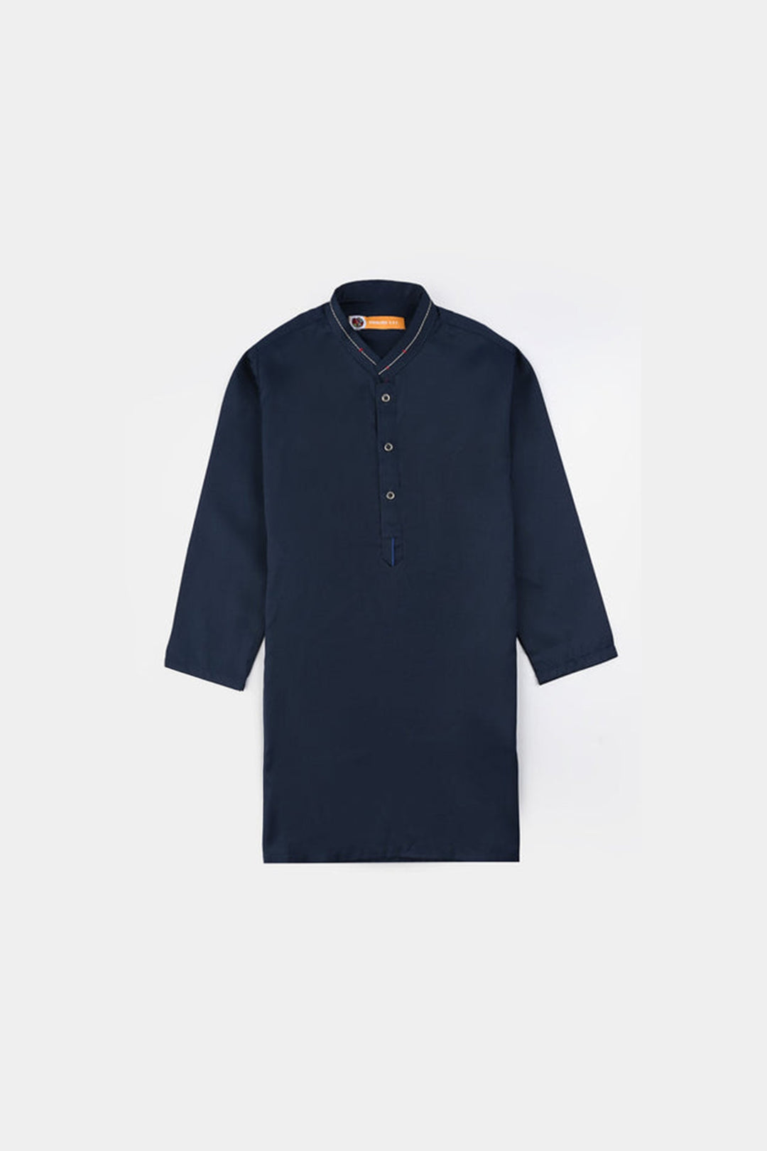 Boys Poly Viscose 2PC Suit (Cut N Sew)-NAVY