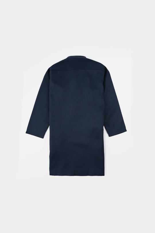 Boys Poly Viscose 2PC Suit (Cut N Sew)-NAVY