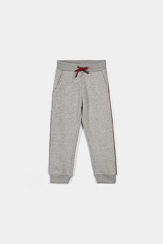 Boys Fleece 2 Piece Suit Athletic-Htr Grey