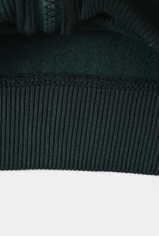 Boys Fleece Knitted Jacket The Routine-Green
