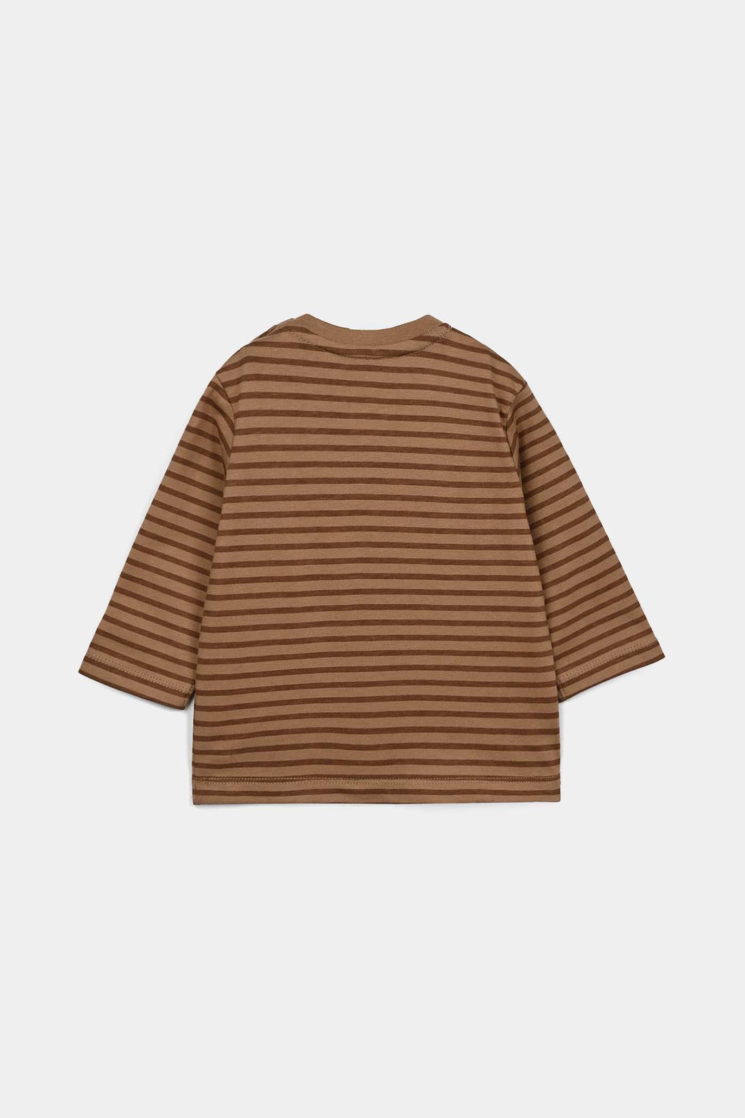 Infant Boys Cotton Jersey T-Shirt Full Sleeves Big Friends