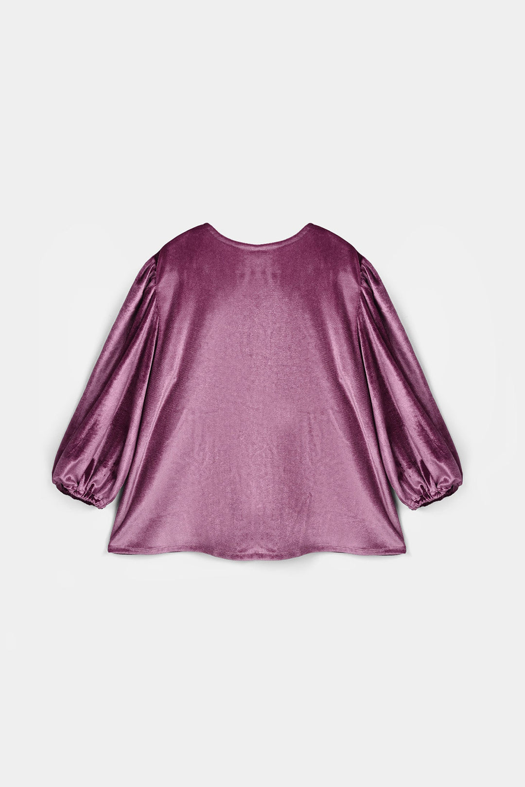Girls Velvet Co-Ord Set Raspberry