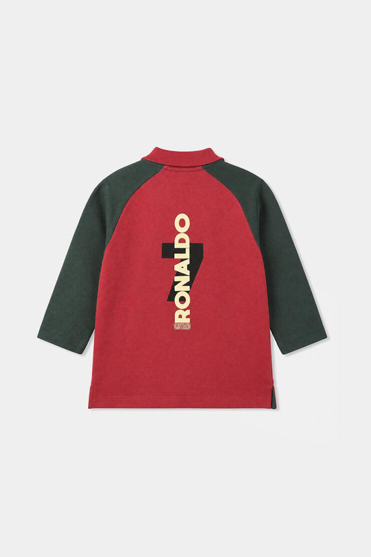 Boys Cotton PK Polo Full Sleeves