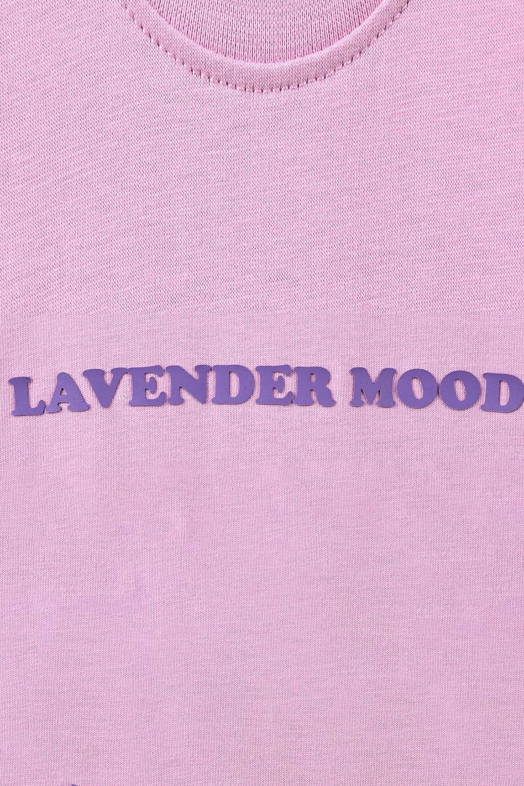 Girls Cotton Jersey T-Shirt Full Sleeves Lavender Mood - Orchid