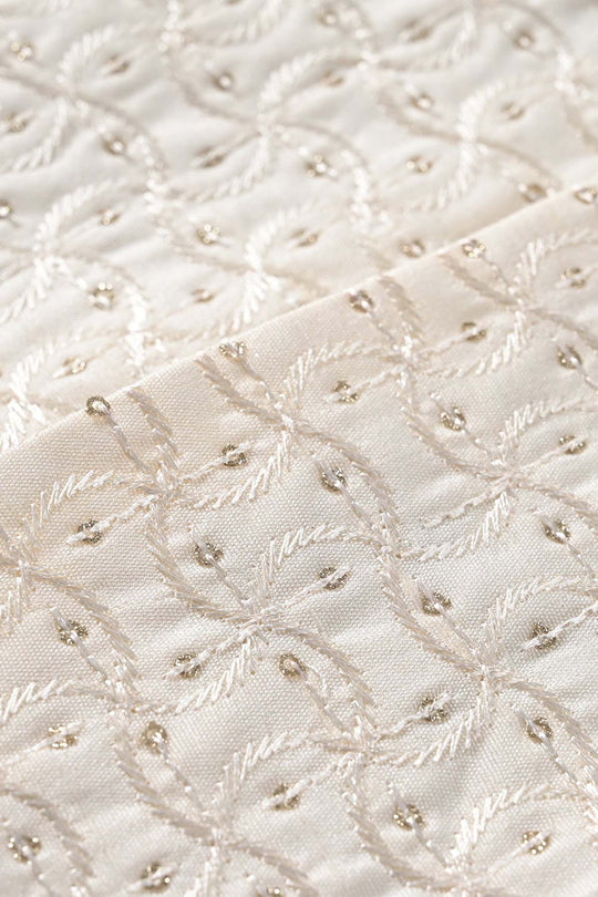 Infant Boys Poly Viscose Waistcoat (Sequence )-Off White