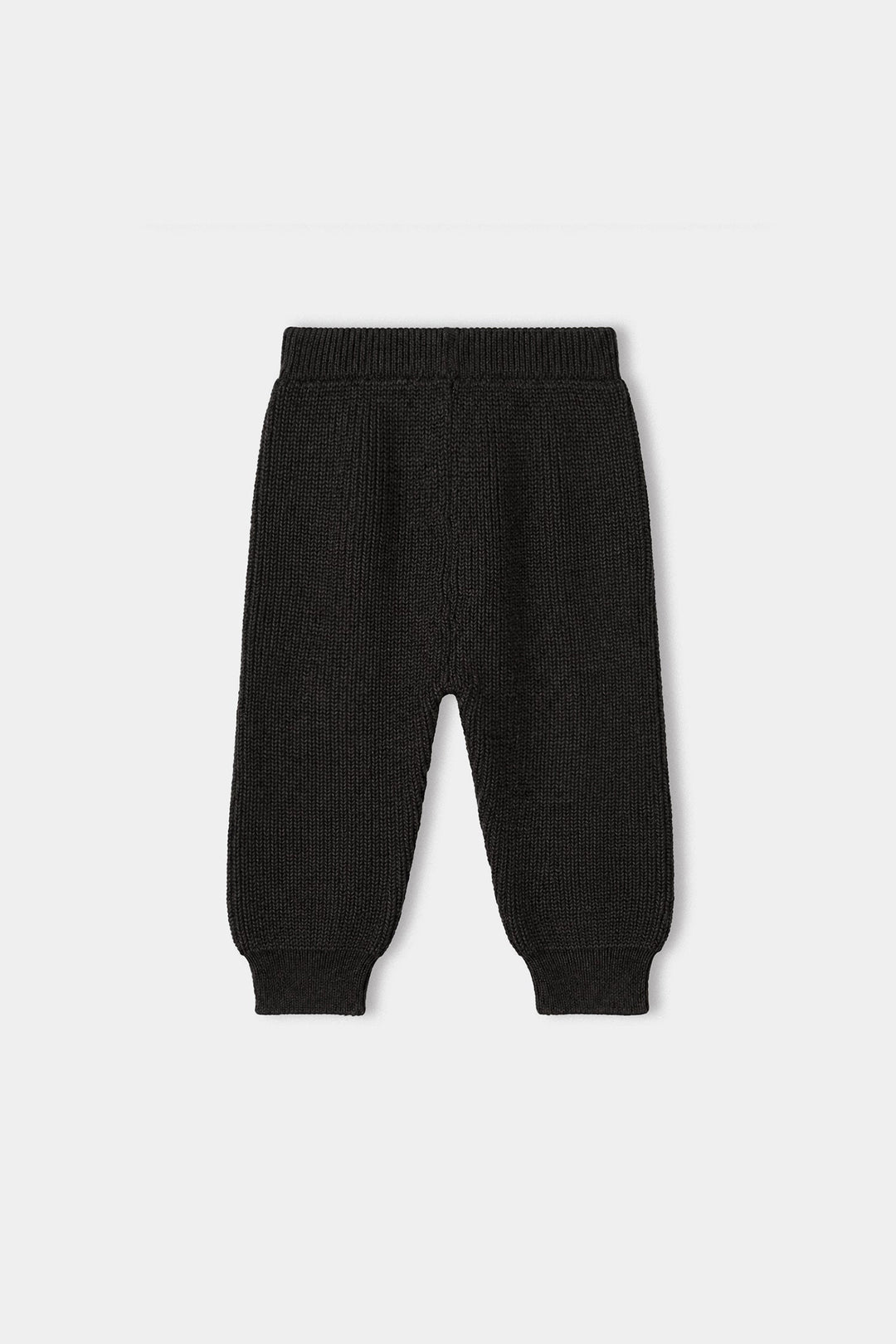 Infant Boys Acrylic Co-ord Set-Stripe Cable-GREY