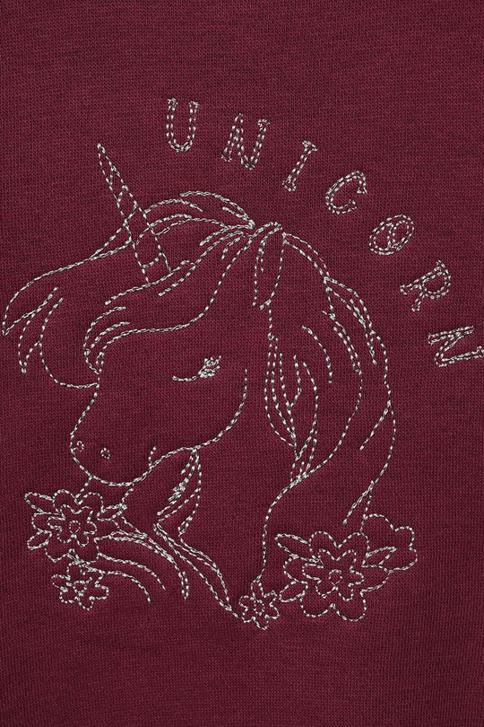 Infant Girls Fleece 2 Piece Suit Unicorn