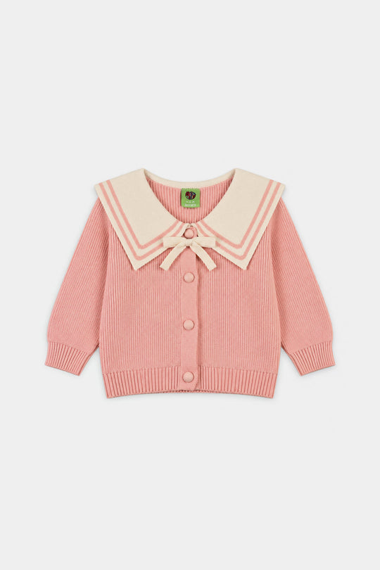 Infant Girls Acrylic Co-ord Set-Lil Princess-LT.Pink