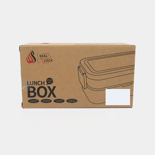 Stainless Steel + Plastic Lunch Box