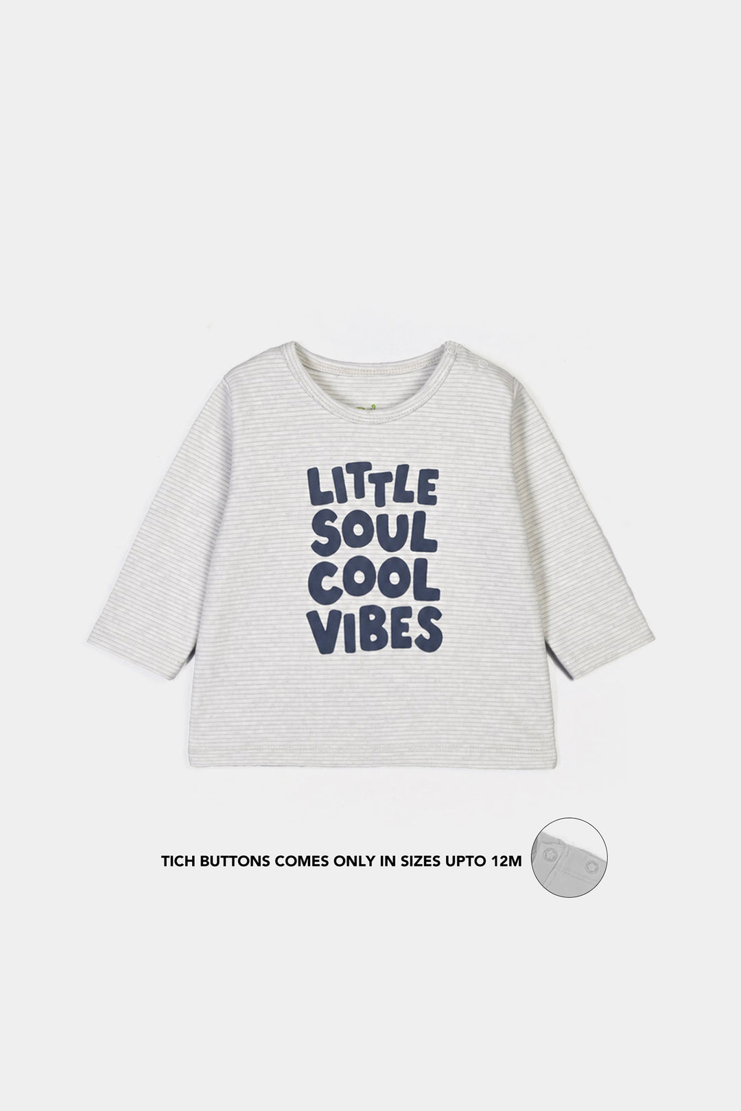 Infant Boys Lycra Jersey T-Shirt Cool Vibes-White