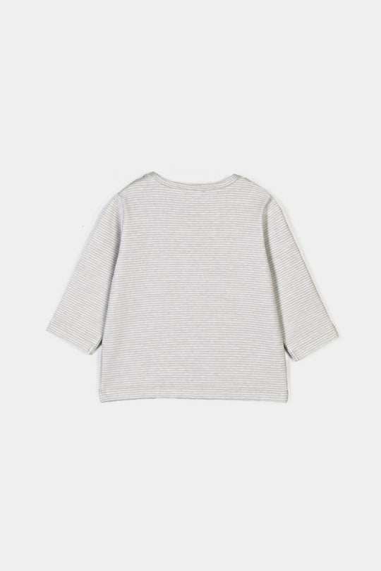 Infant Boys Lycra Jersey T-Shirt Cool Vibes-White