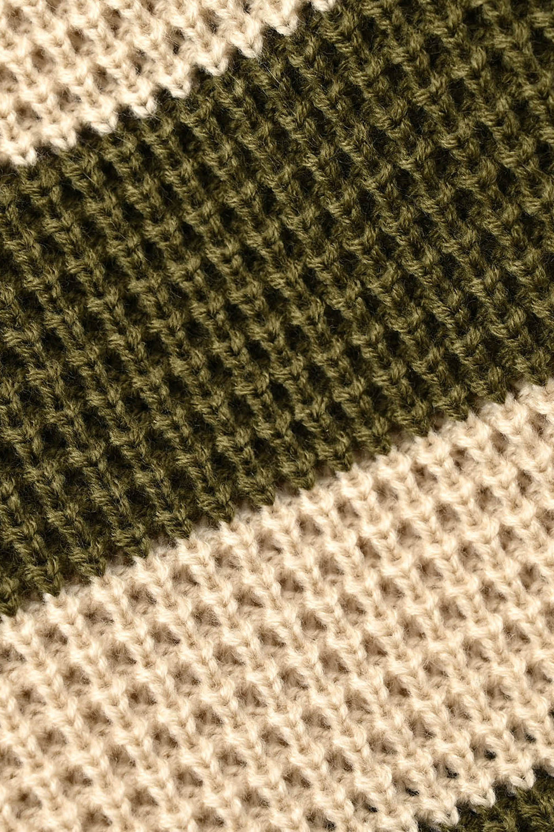 Boys Acrylic Sweater-Positive Energy-Olive
