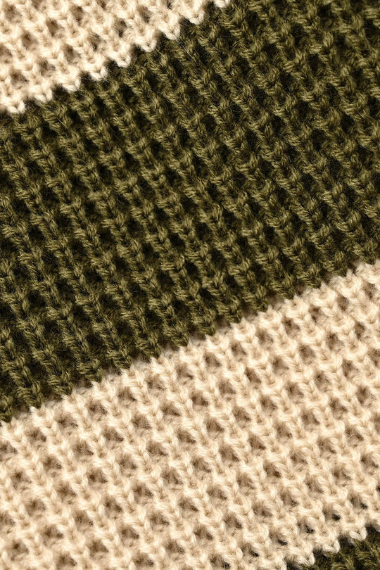 Boys Acrylic Sweater-Positive Energy-Olive