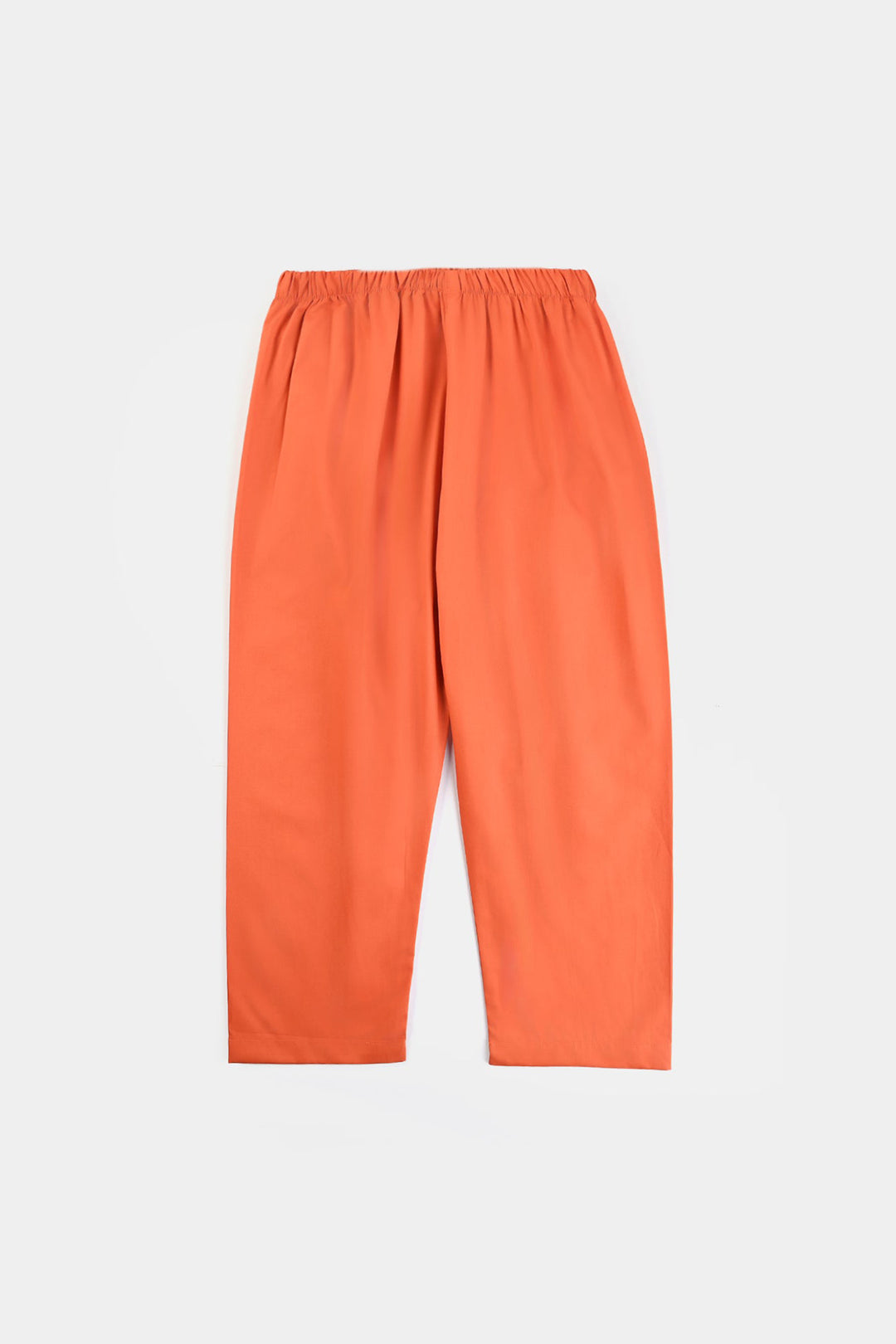 Boys Cotton Poplin 3 Piece Suit (Tone On Tone)-B/Orange