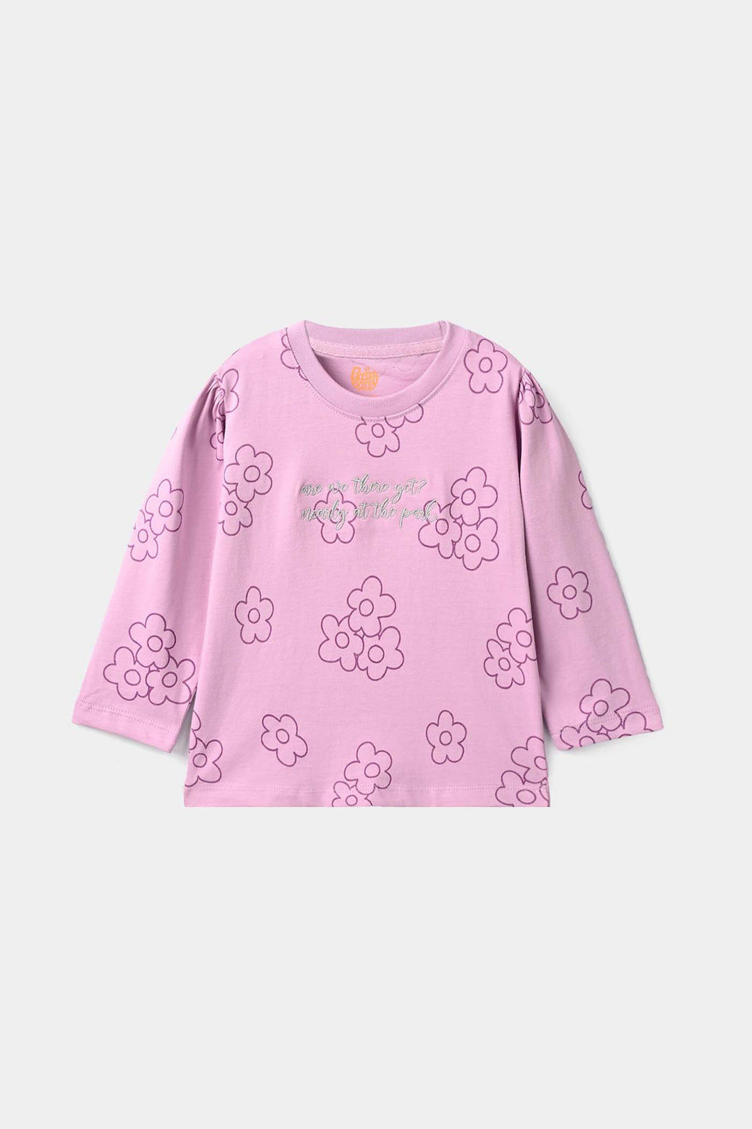 Girls Cotton Jersey T-Shirt Are We There