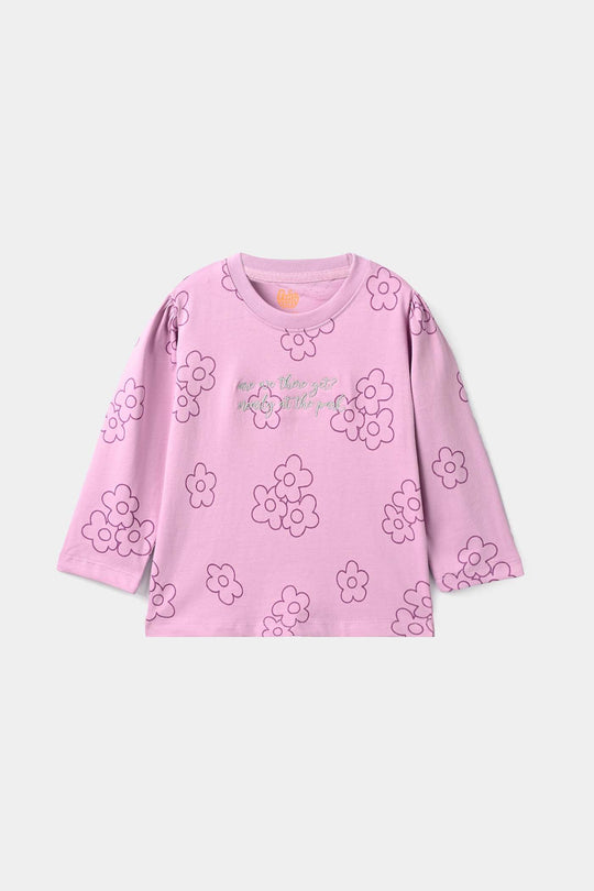 Girls Cotton Jersey T-Shirt Are We There