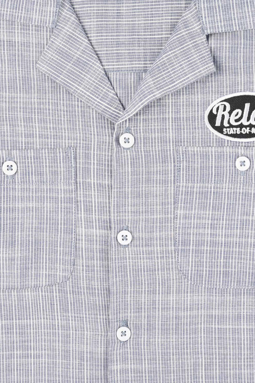 Boys Yarn Dyed Shirt (State Of Mind)-GREY