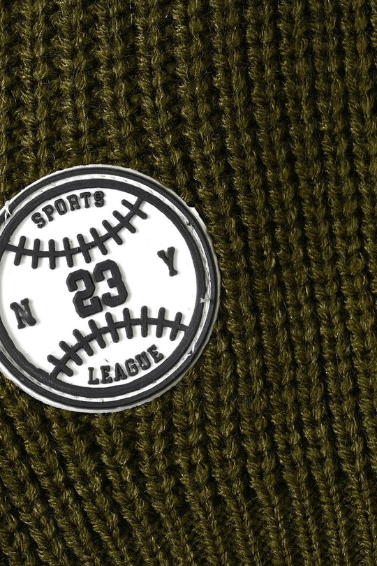 Boys Acrylic Sweater-Sports League-Green