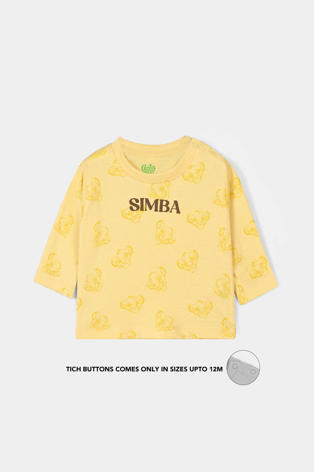 Infant Boys Cotton Jersey T-Shirt Full Sleeves Character
