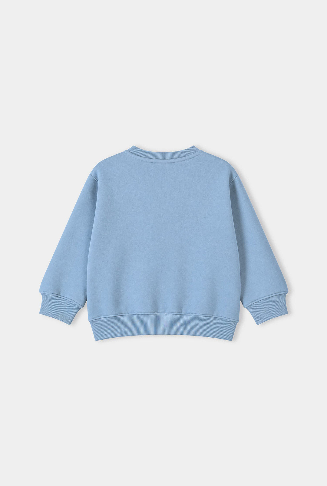 Girls Fleece 2 Piece Suit Stitch-Blue.Fog