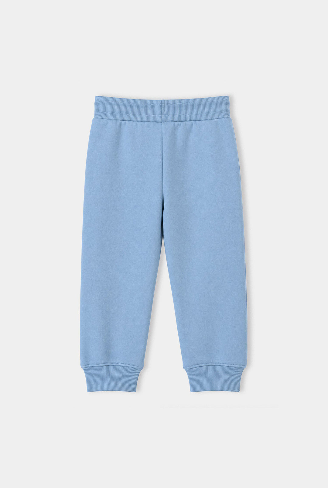 Girls Fleece 2 Piece Suit Stitch-Blue.Fog