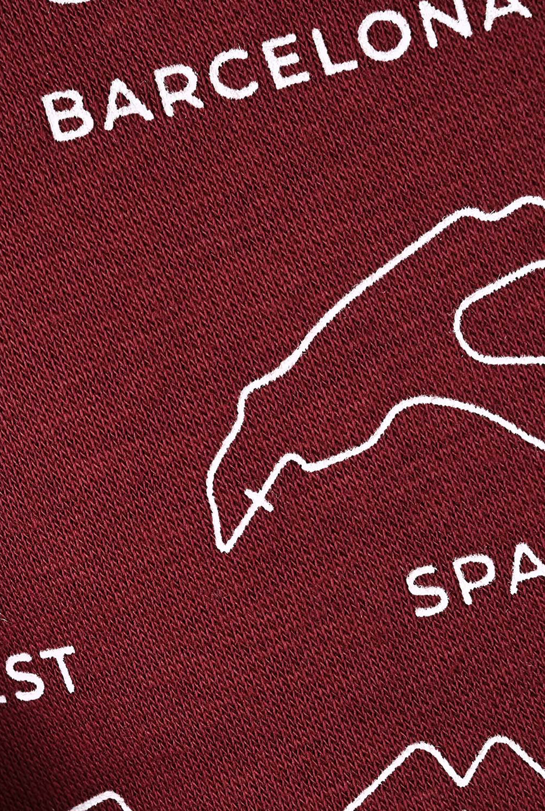 Boys Fleece 2 Piece Suit F1-Maroon