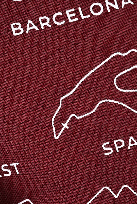 Boys Fleece 2 Piece Suit F1-Maroon