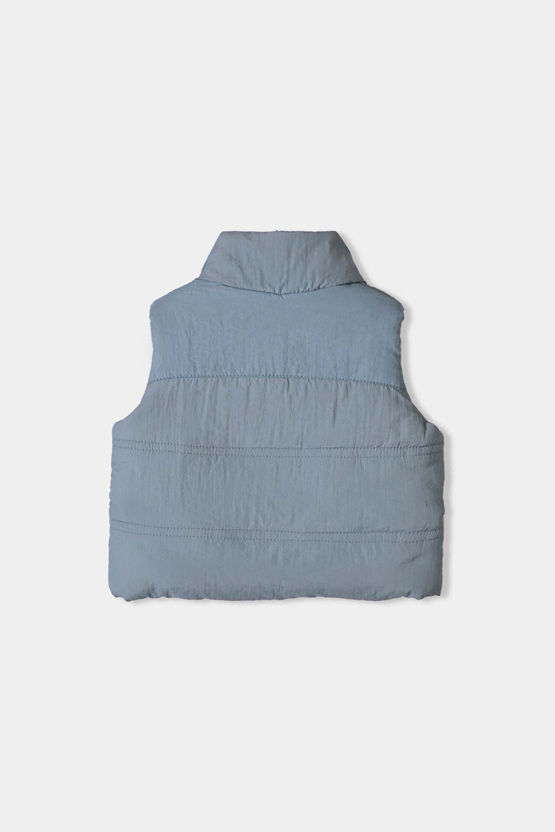 Infant Boys Polyester Puffer Jacket Discover Adventure-GREY