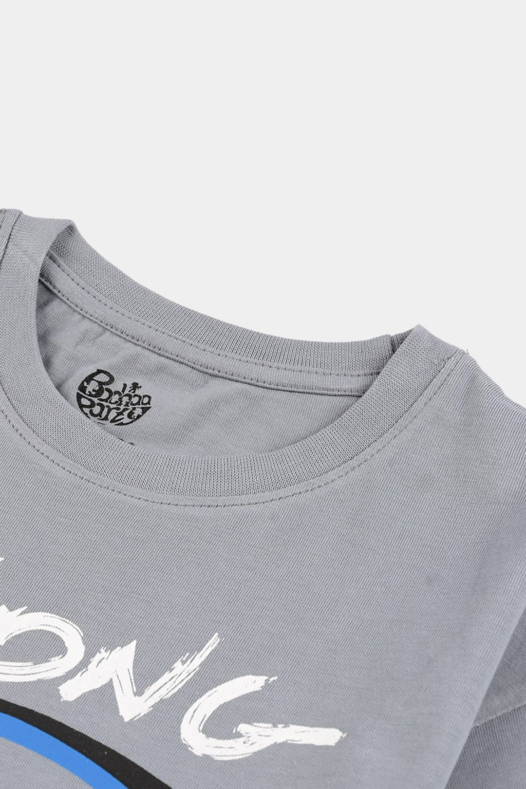 Boys Jersey/Terry T-Shirt Strong Drive - Grey