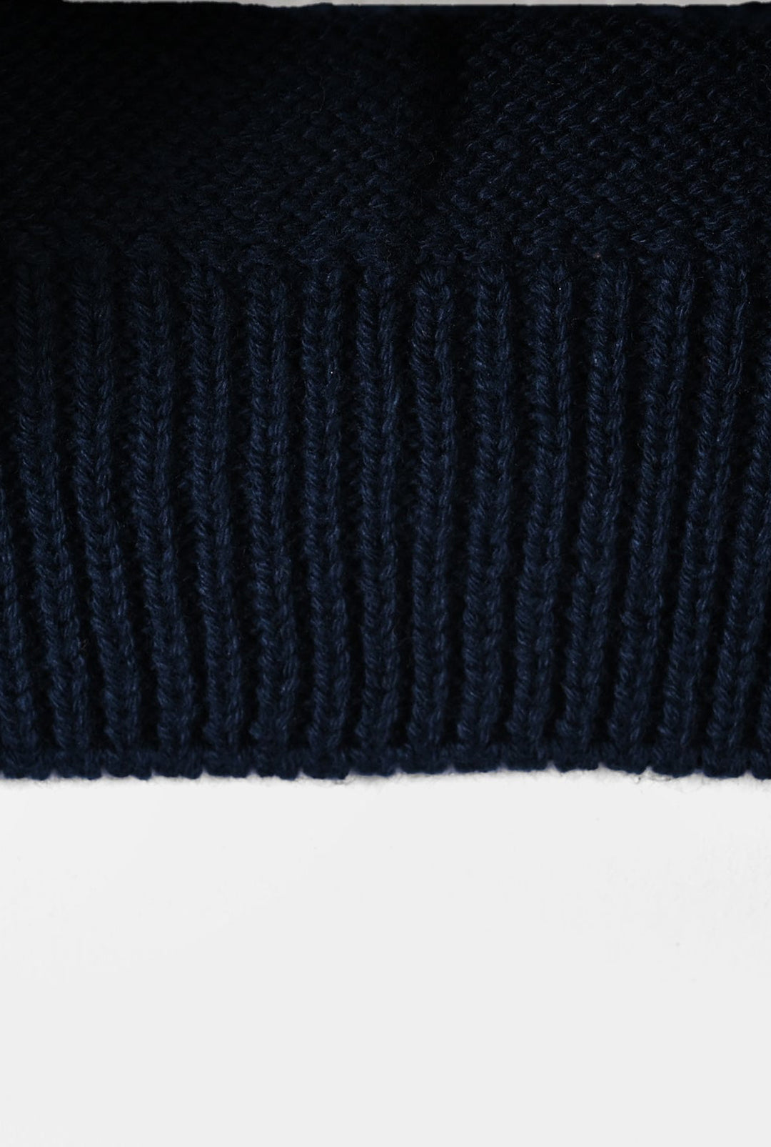 Girls Cotton Sweater Bow Studs-BLUE