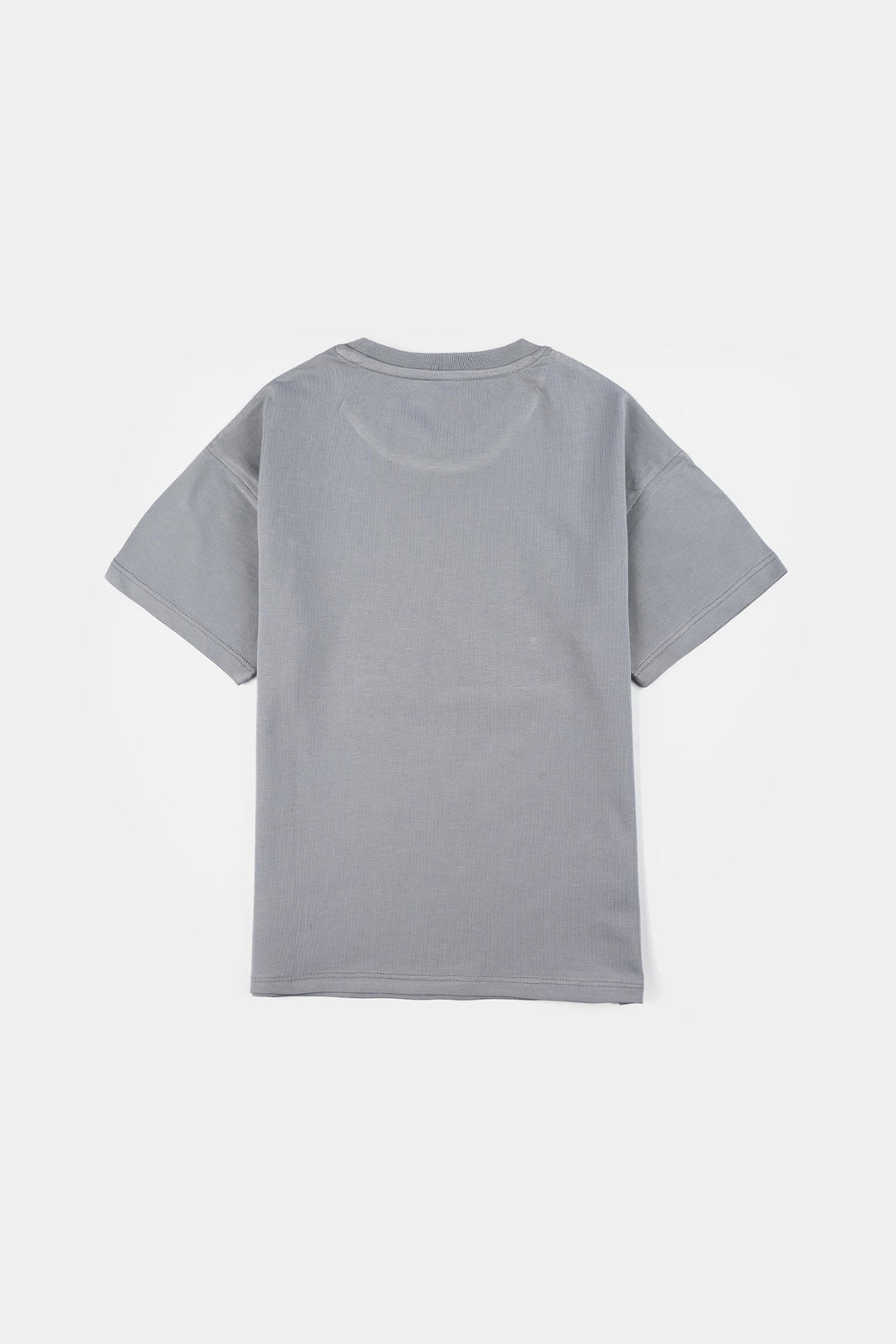 Boys Jersey/Terry T-Shirt Strong Drive - Grey