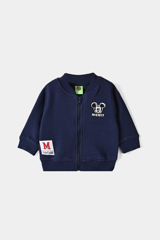 Infant Boys Ottoman 2Piece Suit Character-NAVY