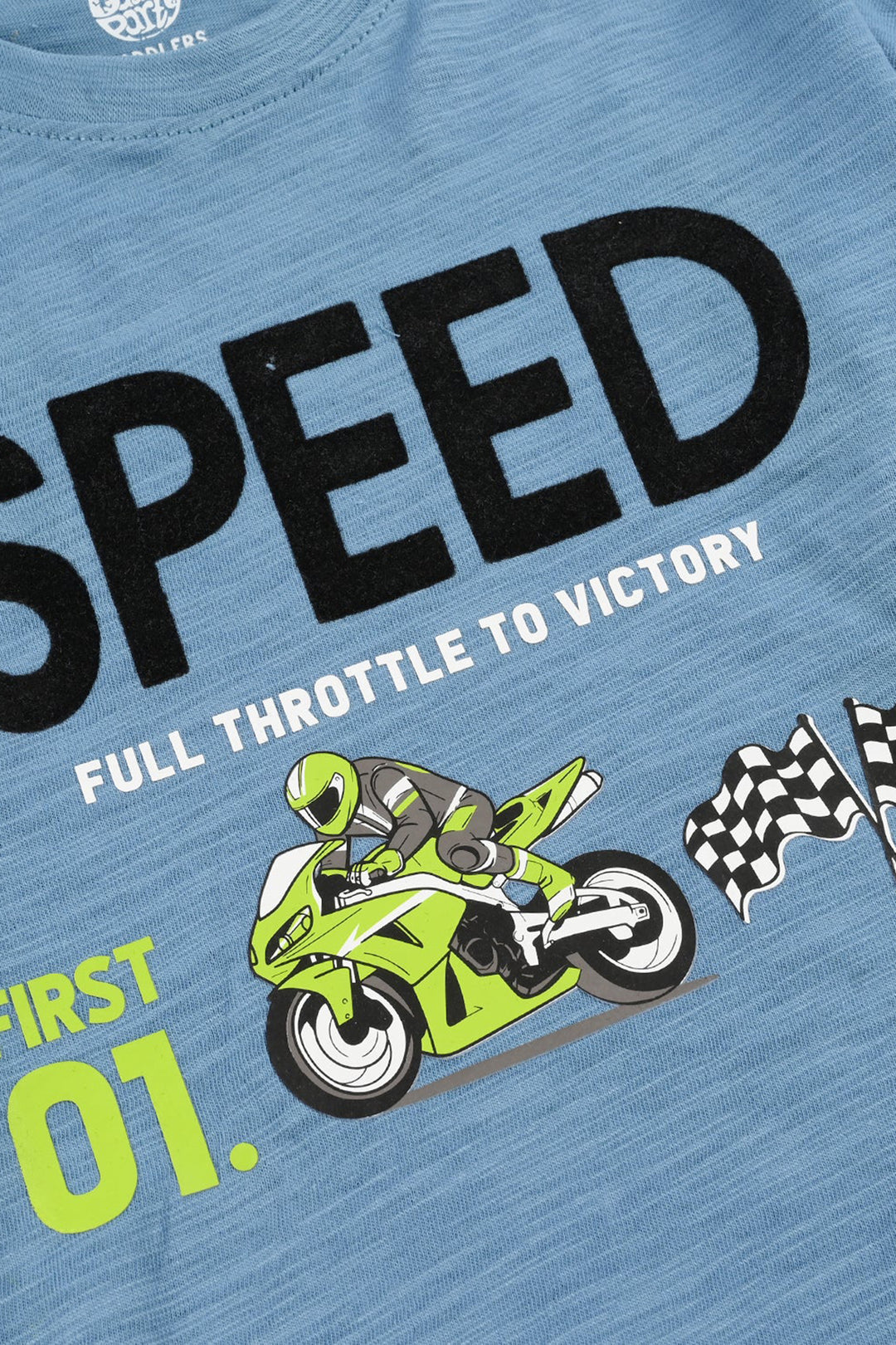 Boys Yarn Dyed  T-Shirt Speed