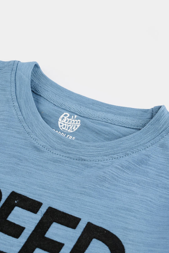 Boys Yarn Dyed  T-Shirt Speed