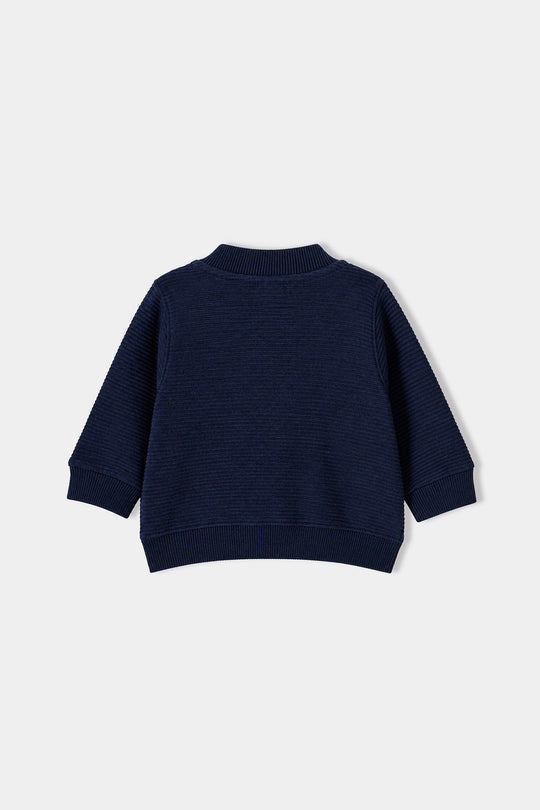 Infant Boys Ottoman 2Piece Suit Character-NAVY