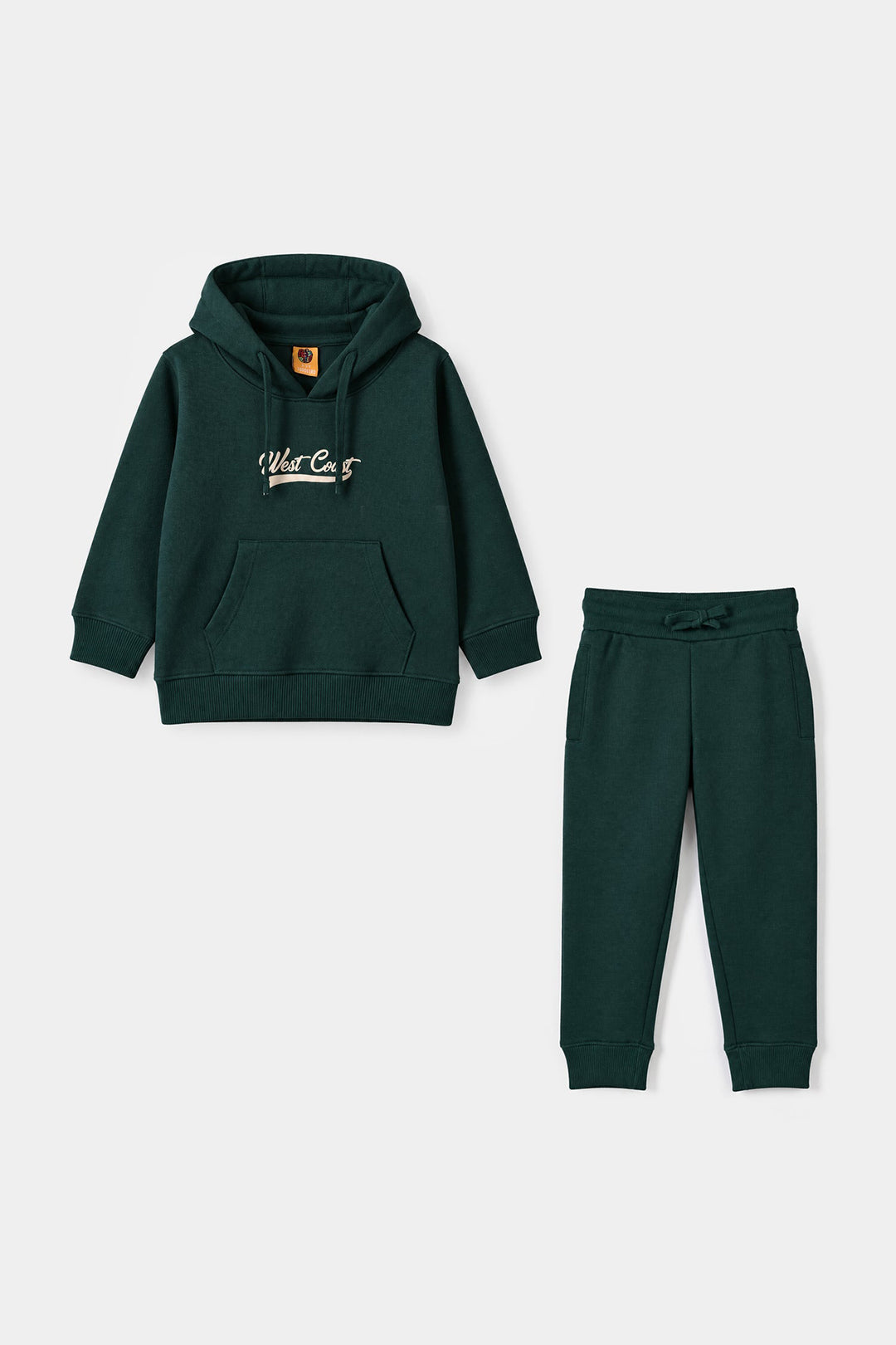 Boys Cotton PK 2 Piece Suit West Coast-Green