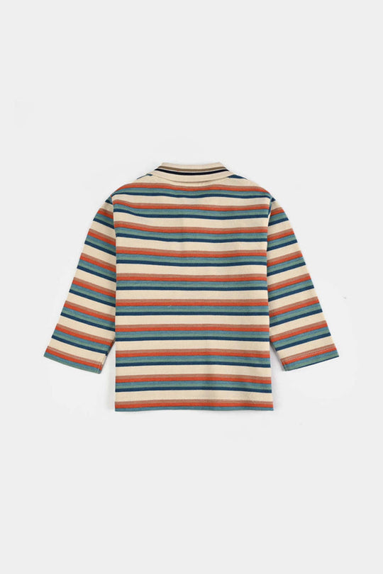 Infant Boys Jumbo Pique Polo - Multi