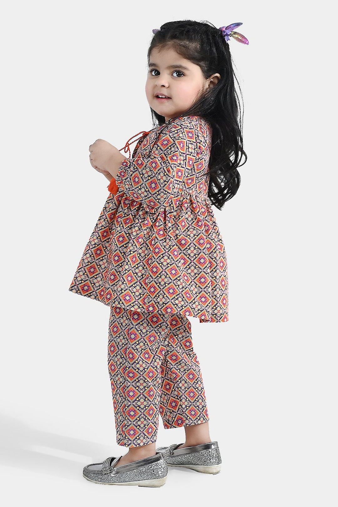 Infant Girls Cotton Printed 2Pcs CIRO - Multi