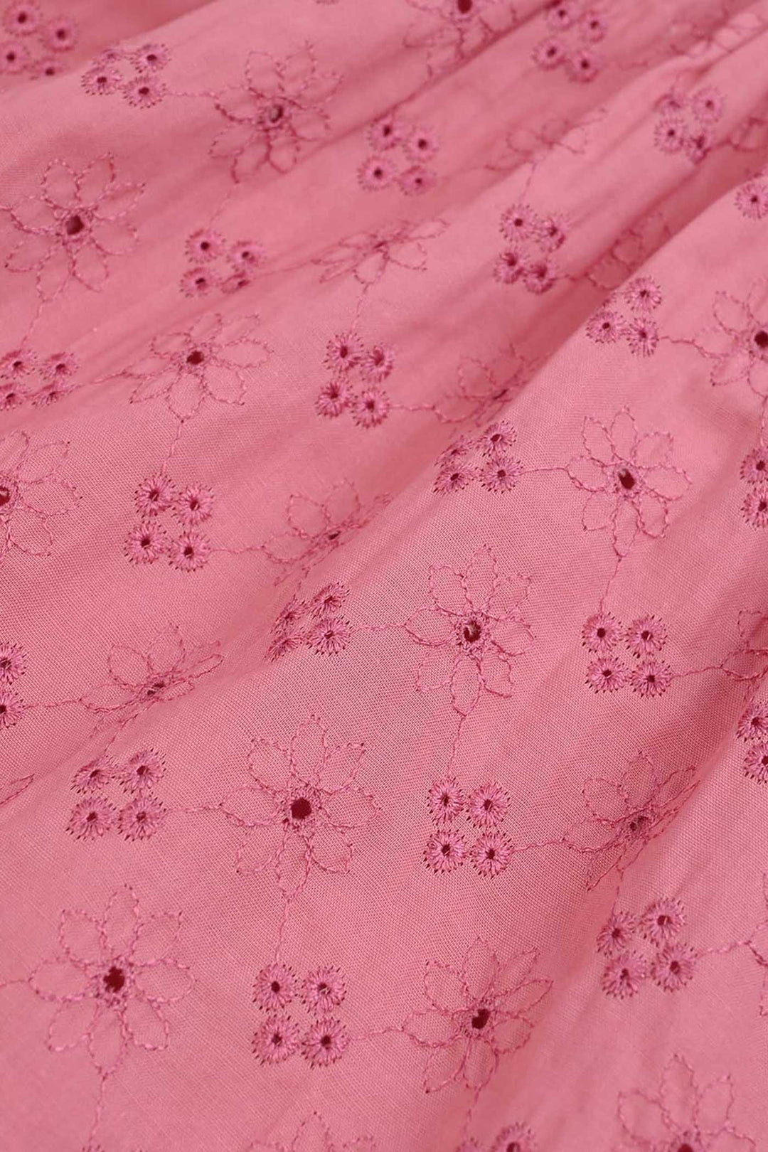 Infant Girls Chicken Kari Casual Frock (Apricot) - Pink