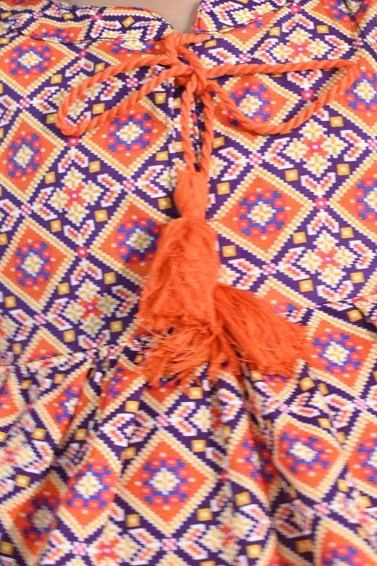 Infant Girls Cotton Printed 2Pcs CIRO - Multi